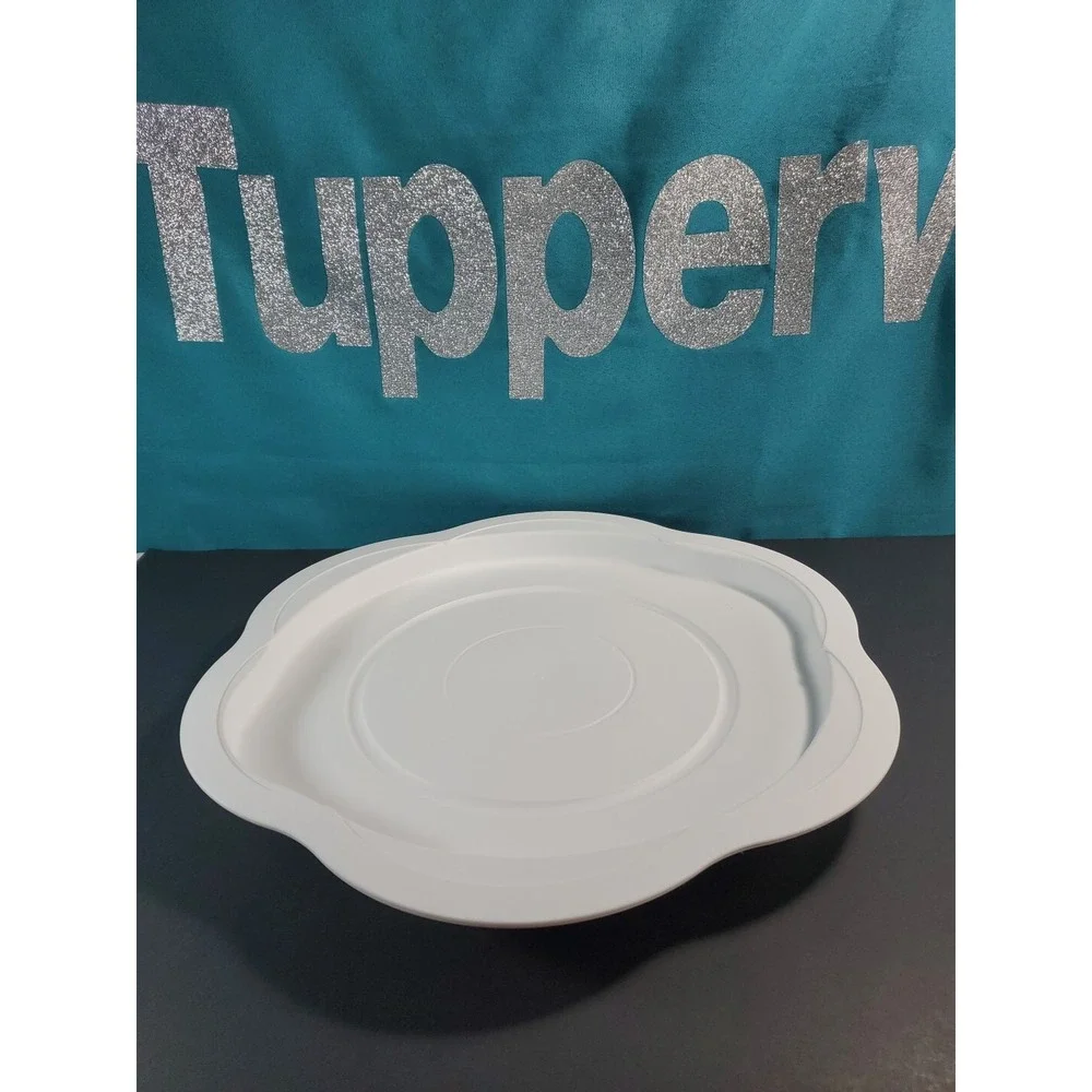 Tupperware Lazy Susan Carousel Rotating Tray 16